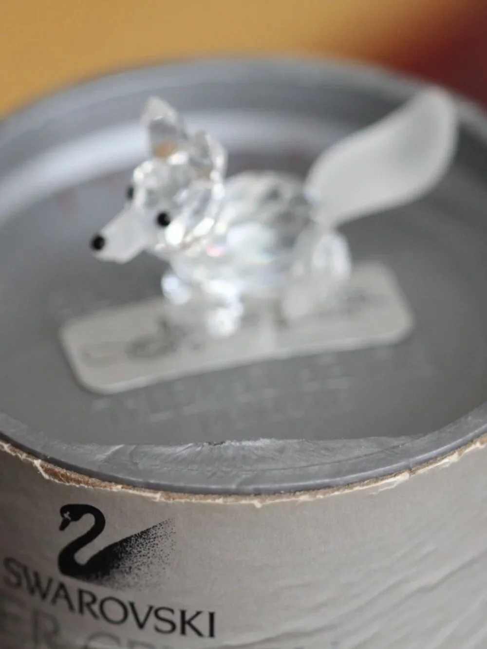 Vintage Swarovski Crystal Fox